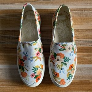 Keds x Rifle Paper Co. Slip On Canvas Sneakers